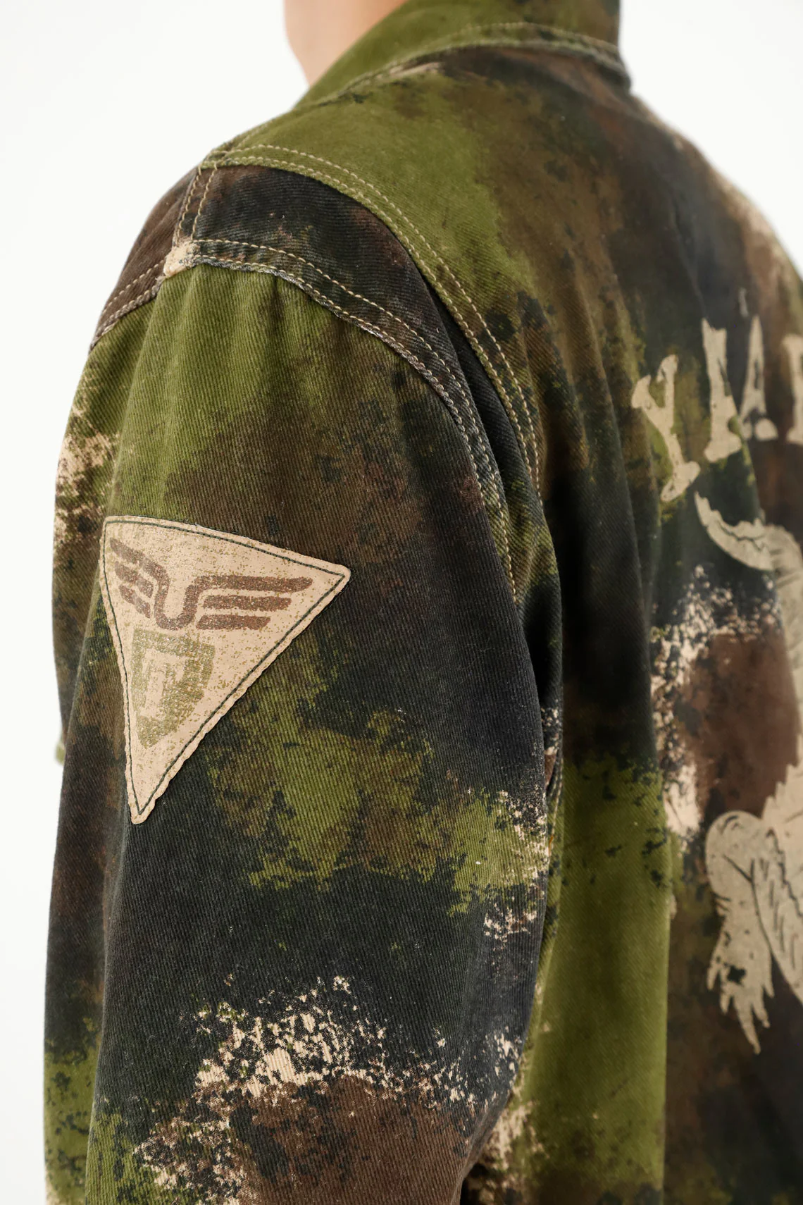 Men's Printed Parka Coat - Image 5