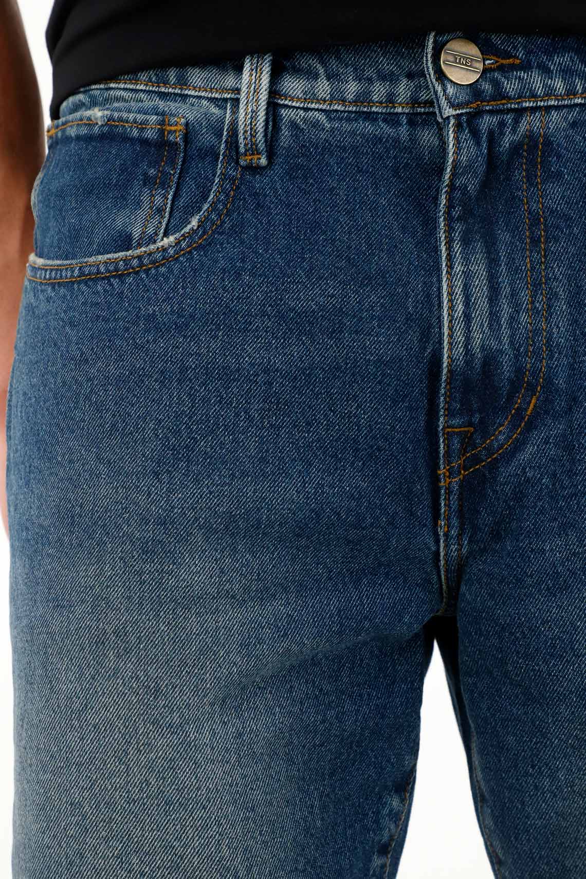Men's Blue Nudy Shorts - Image 4