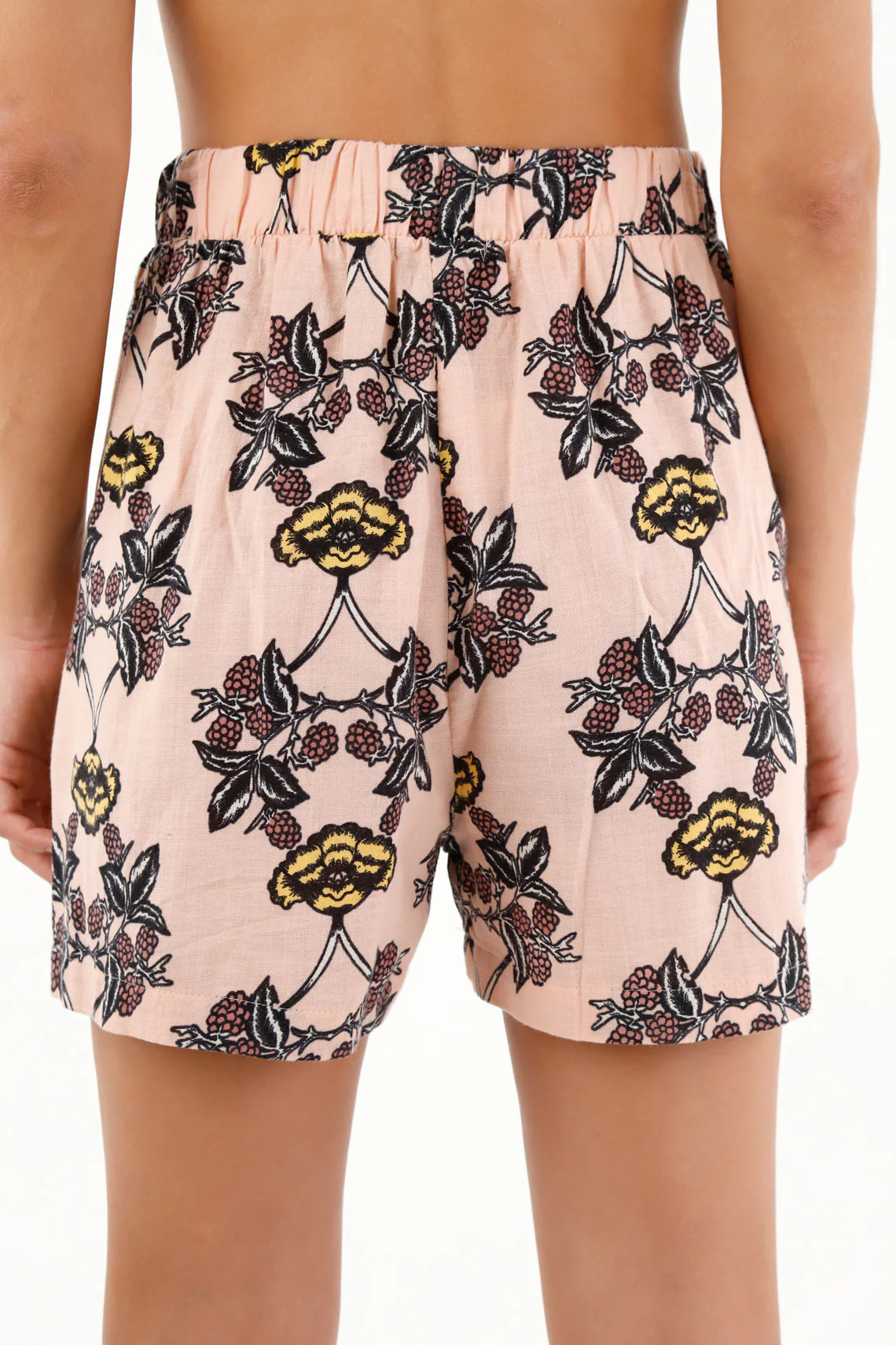 Women's Printed High-Waisted Bermuda Shorts - Image 4