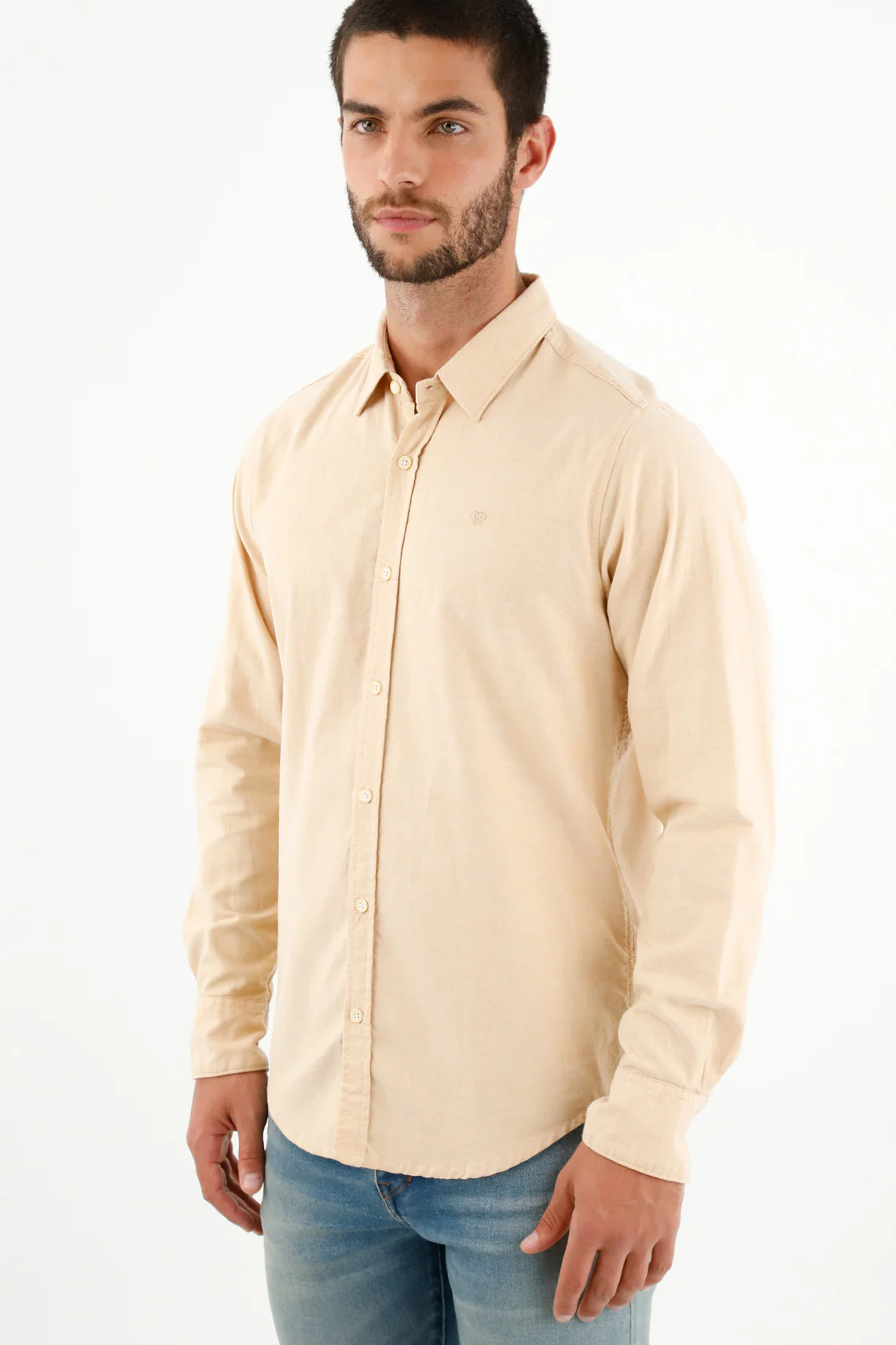 Men's Yellow Classic Shirt - Image 2