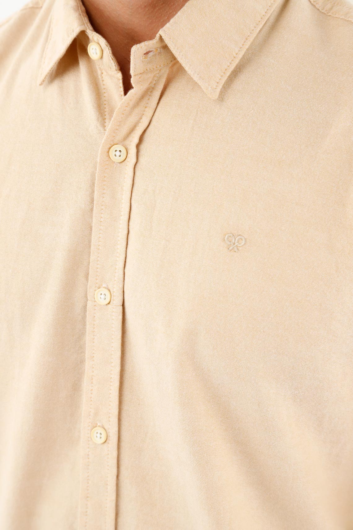 Men's Yellow Classic Shirt - Image 3