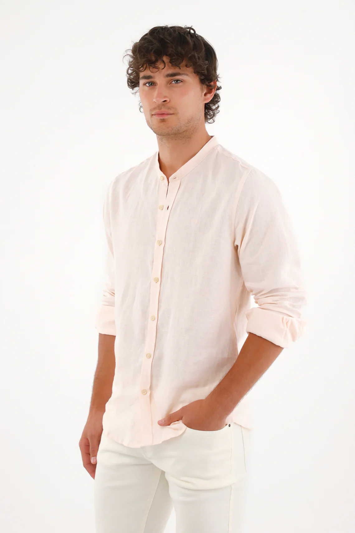 camisa para hombre tennis, camisas entero manga larga - Image 2