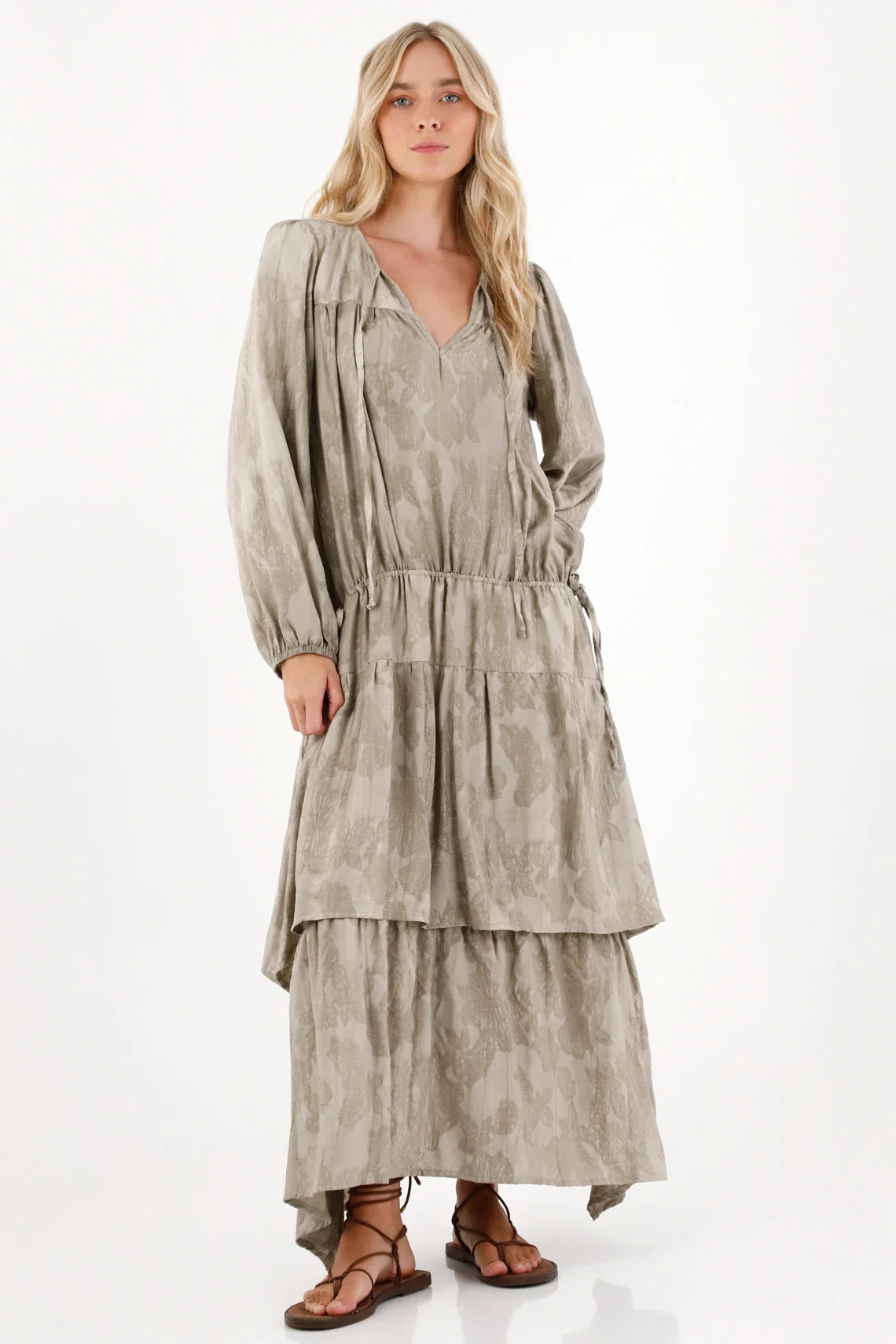 Long Dress with Floral Print for Women