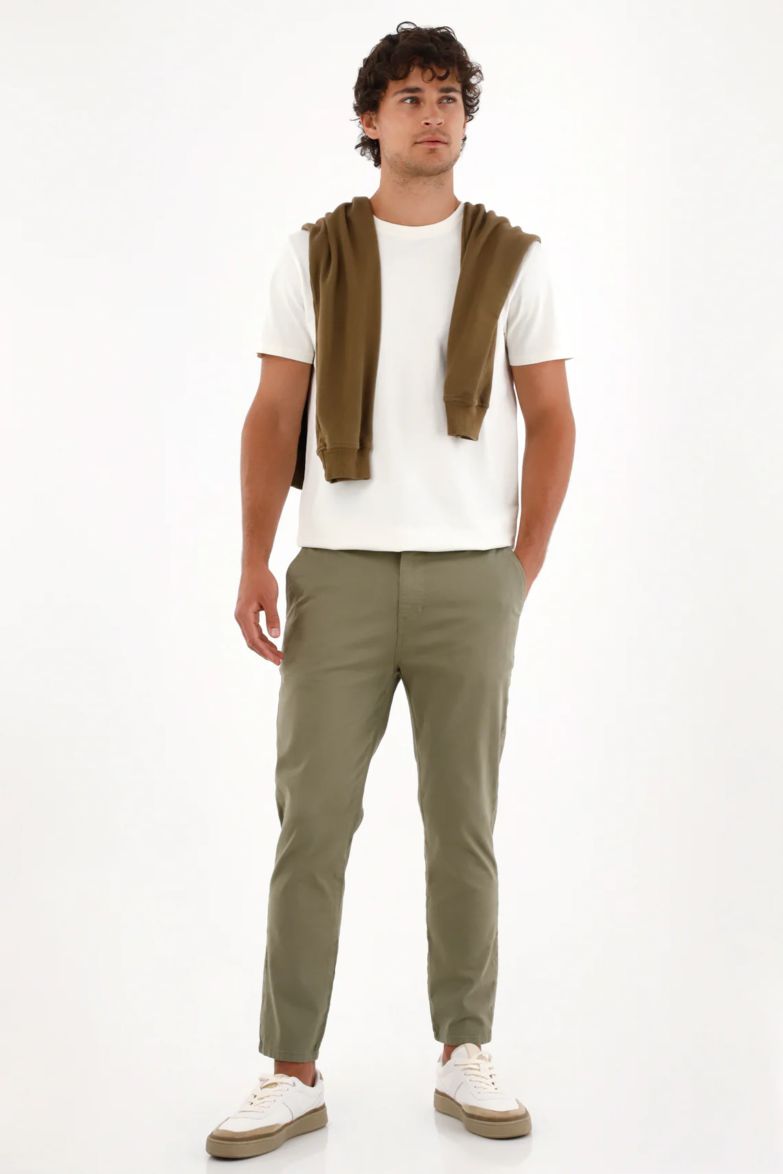 Green Chinos for Men