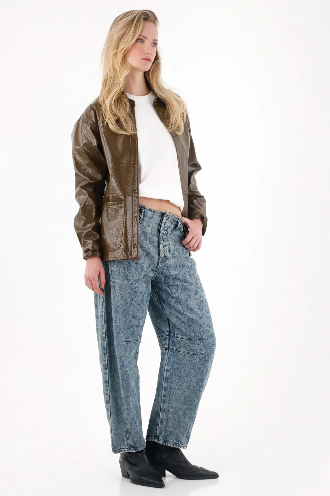 Horseshoe Low Rise Jeans for Women