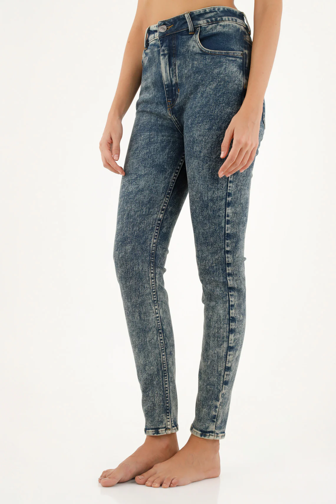 Women's Blue Jegging Jeans - Image 2