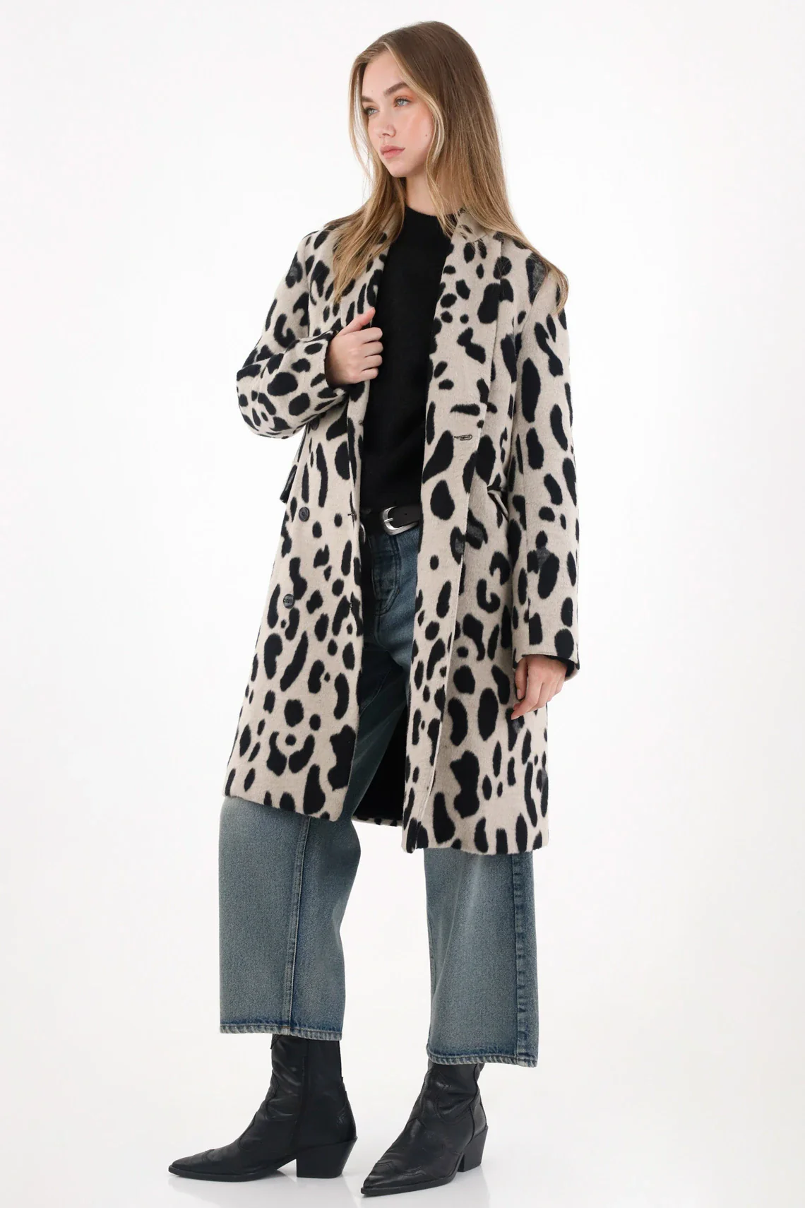 Printed Overcoat for Women - Image 2