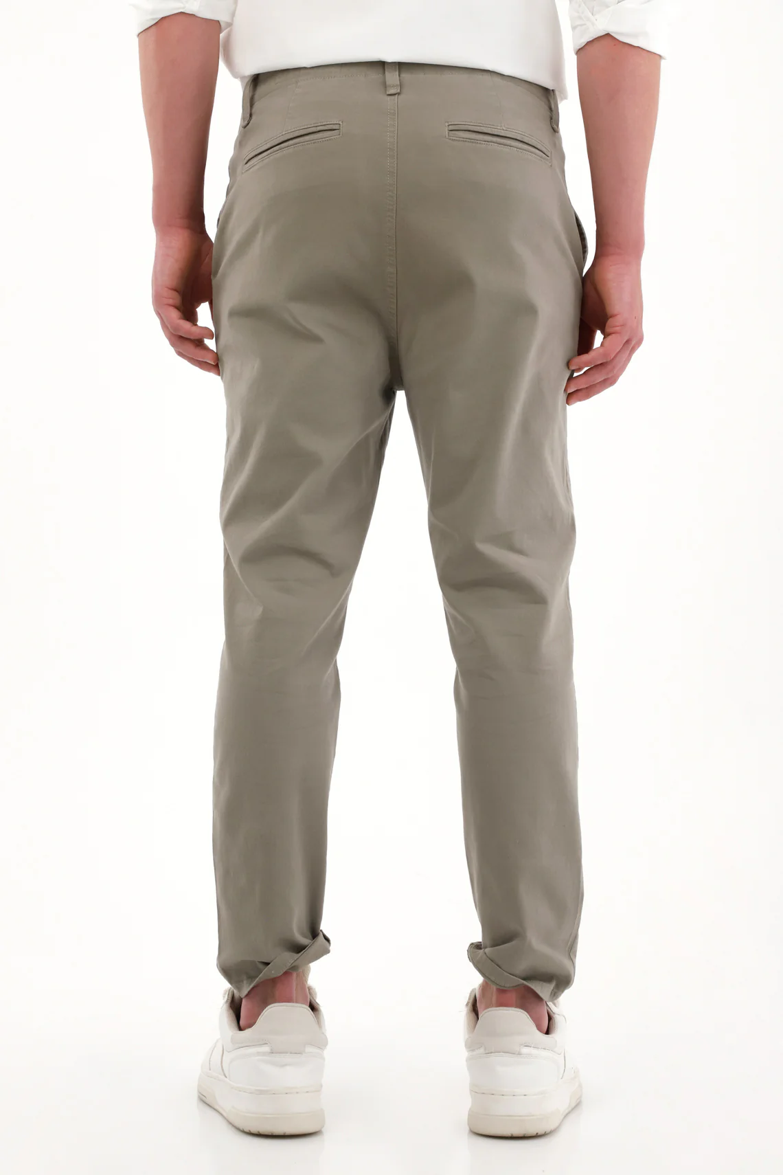 Men's Green Chino Shorts - Image 2