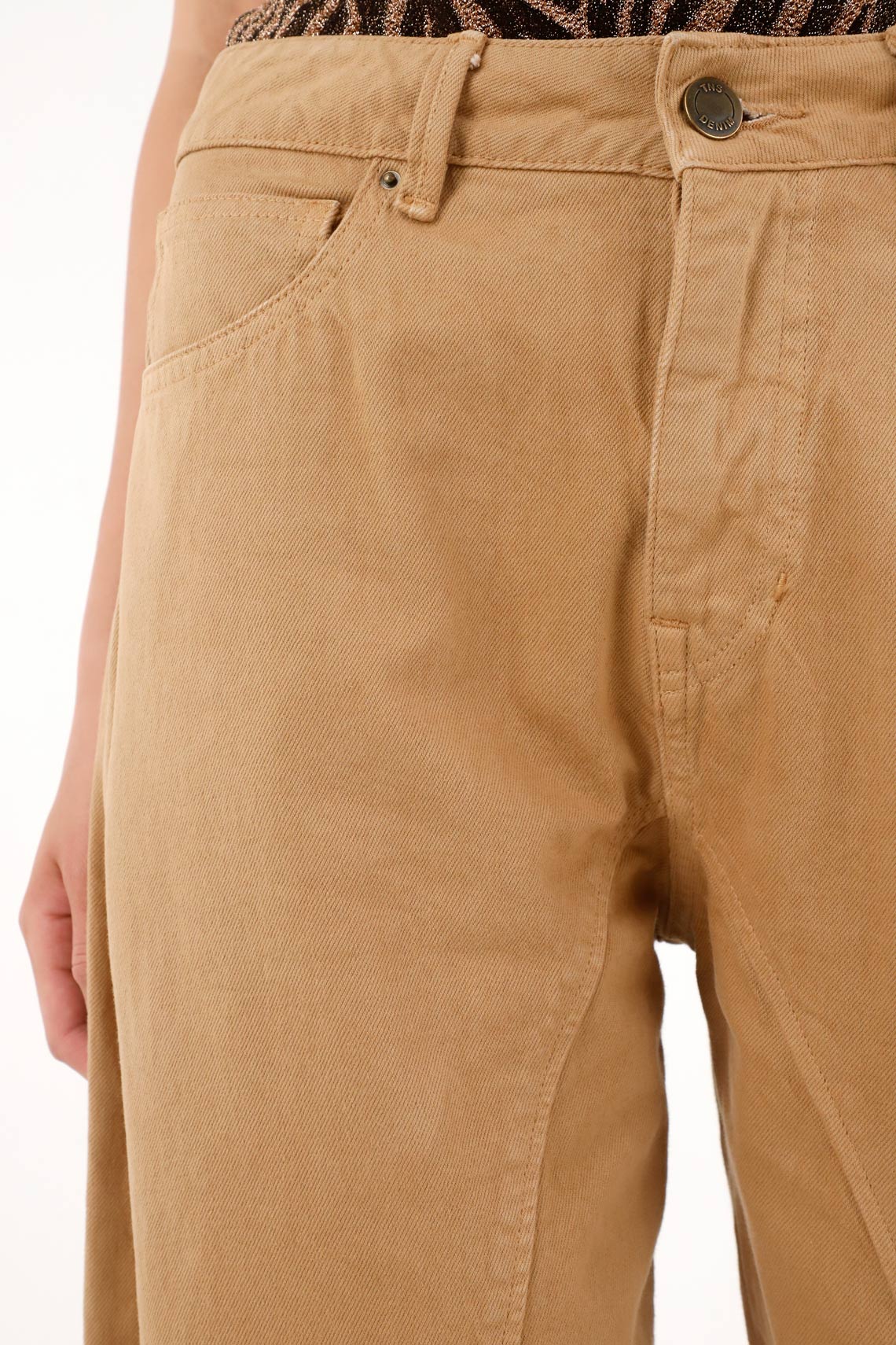 Women's Horseshoe Coffee Pants with Boot Straps - Image 3