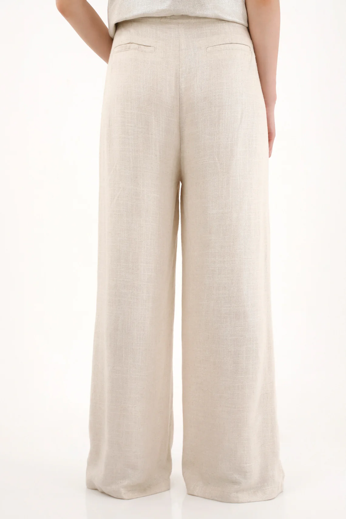Women’s Grey Wide Leg Pants - Image 4
