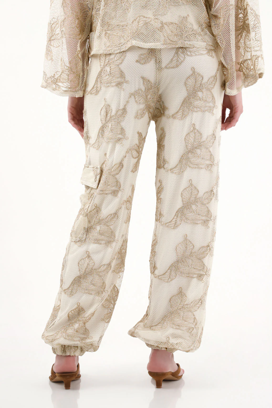 Embroidered Women's Jogger Pants - Image 4
