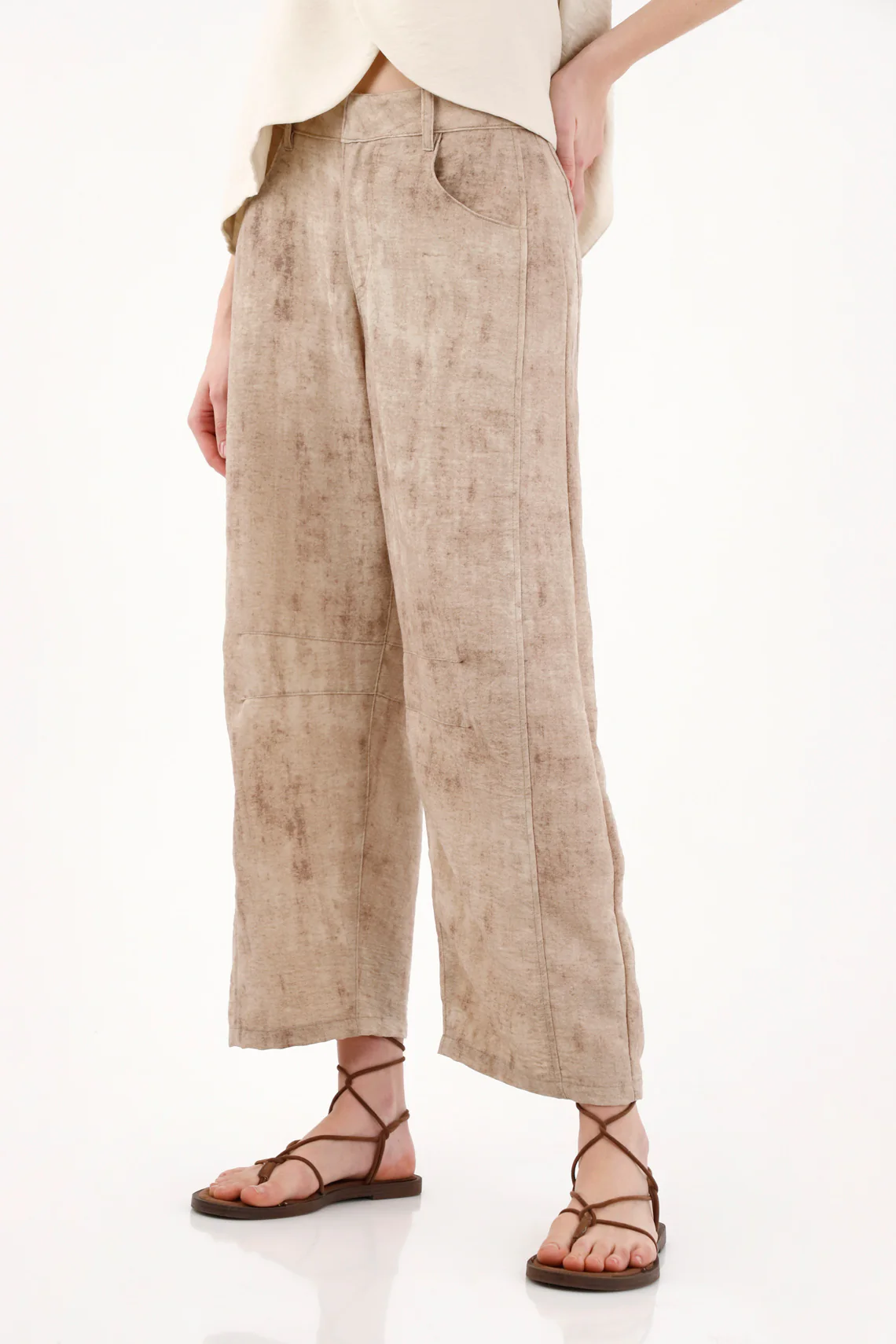 Women's Horseshoe Print Pants - Image 2