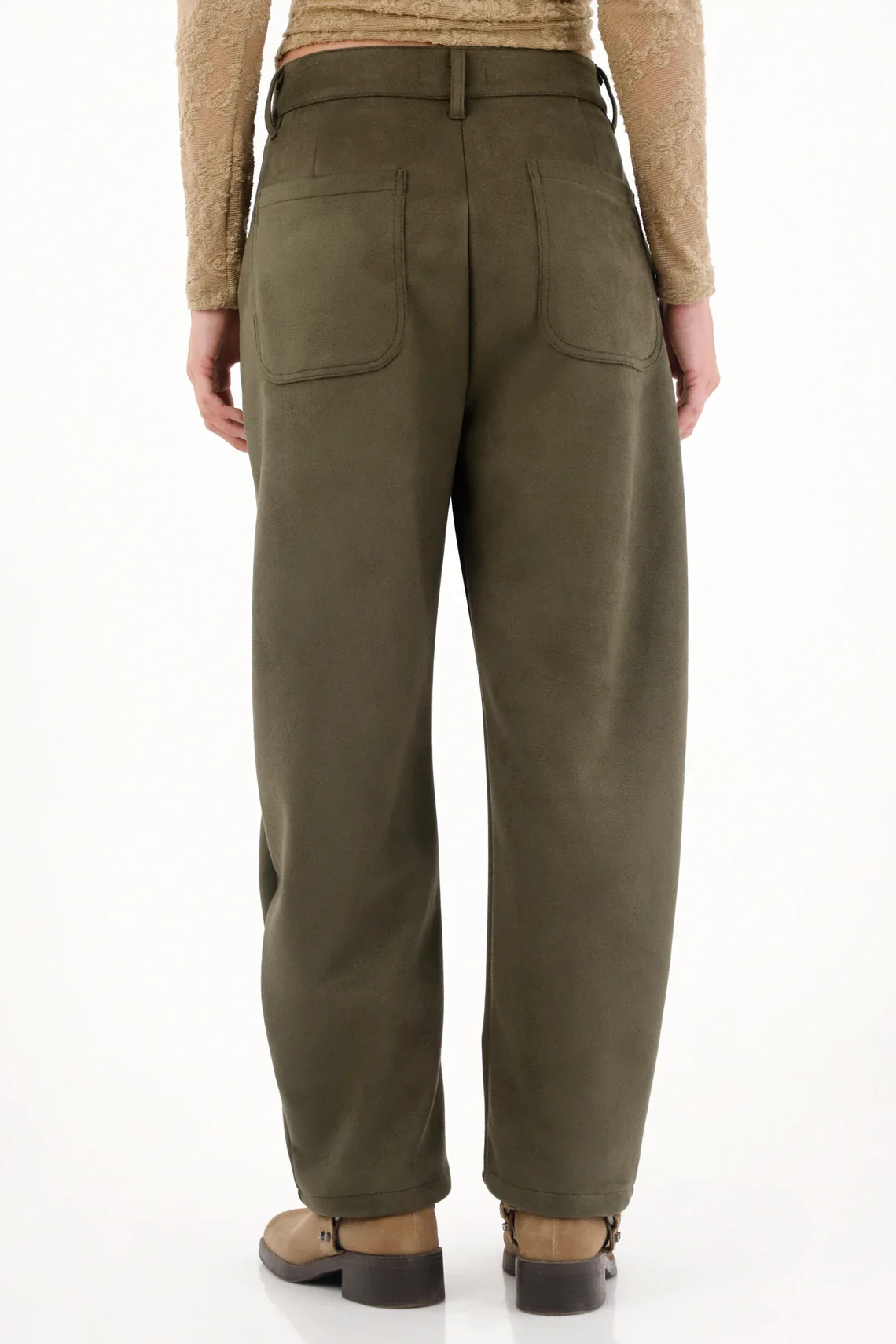 Oversized Pants with Pockets for Women - Image 4