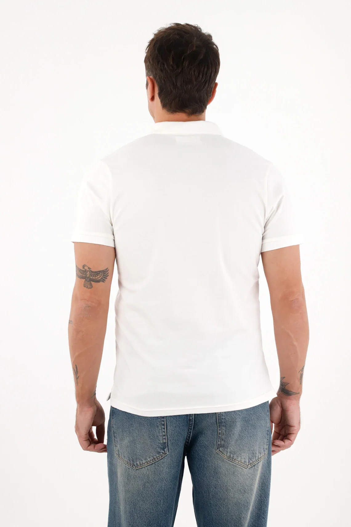 Knit Collar Polo for Men - Image 4