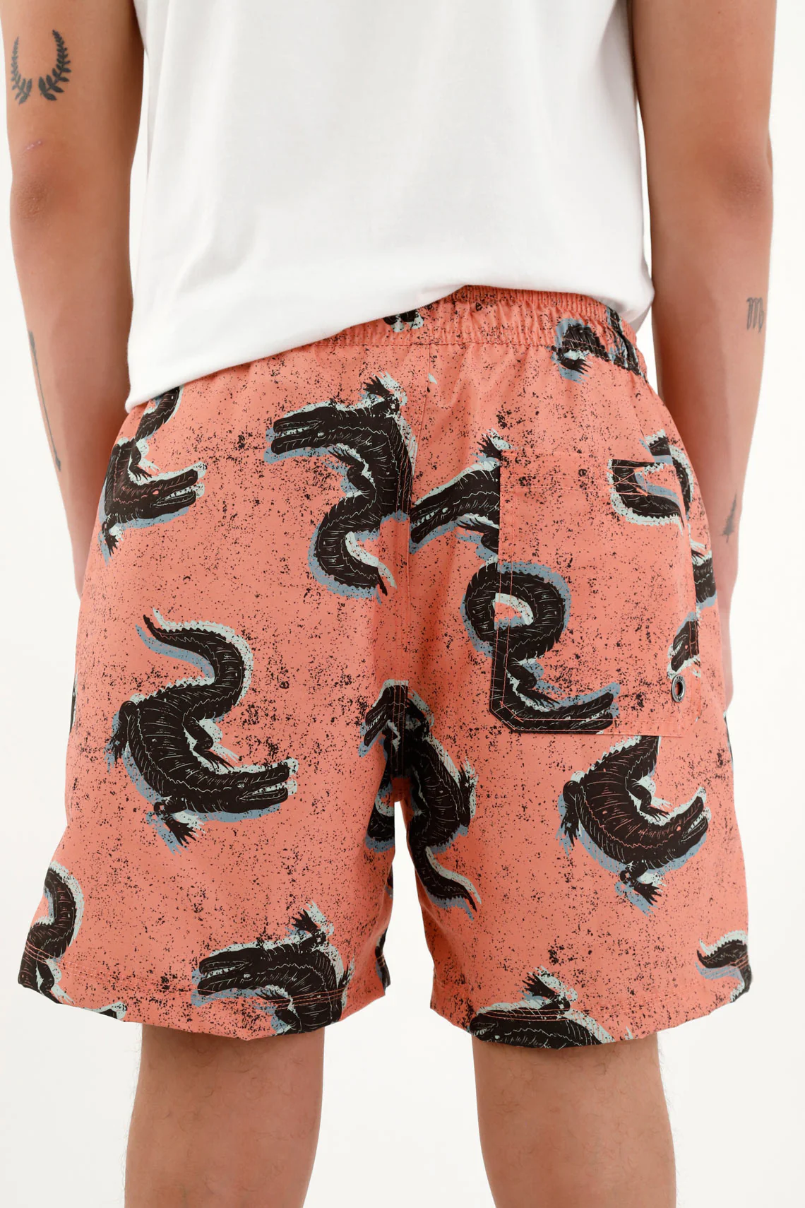 Men's Printed Swim Shorts - Image 4