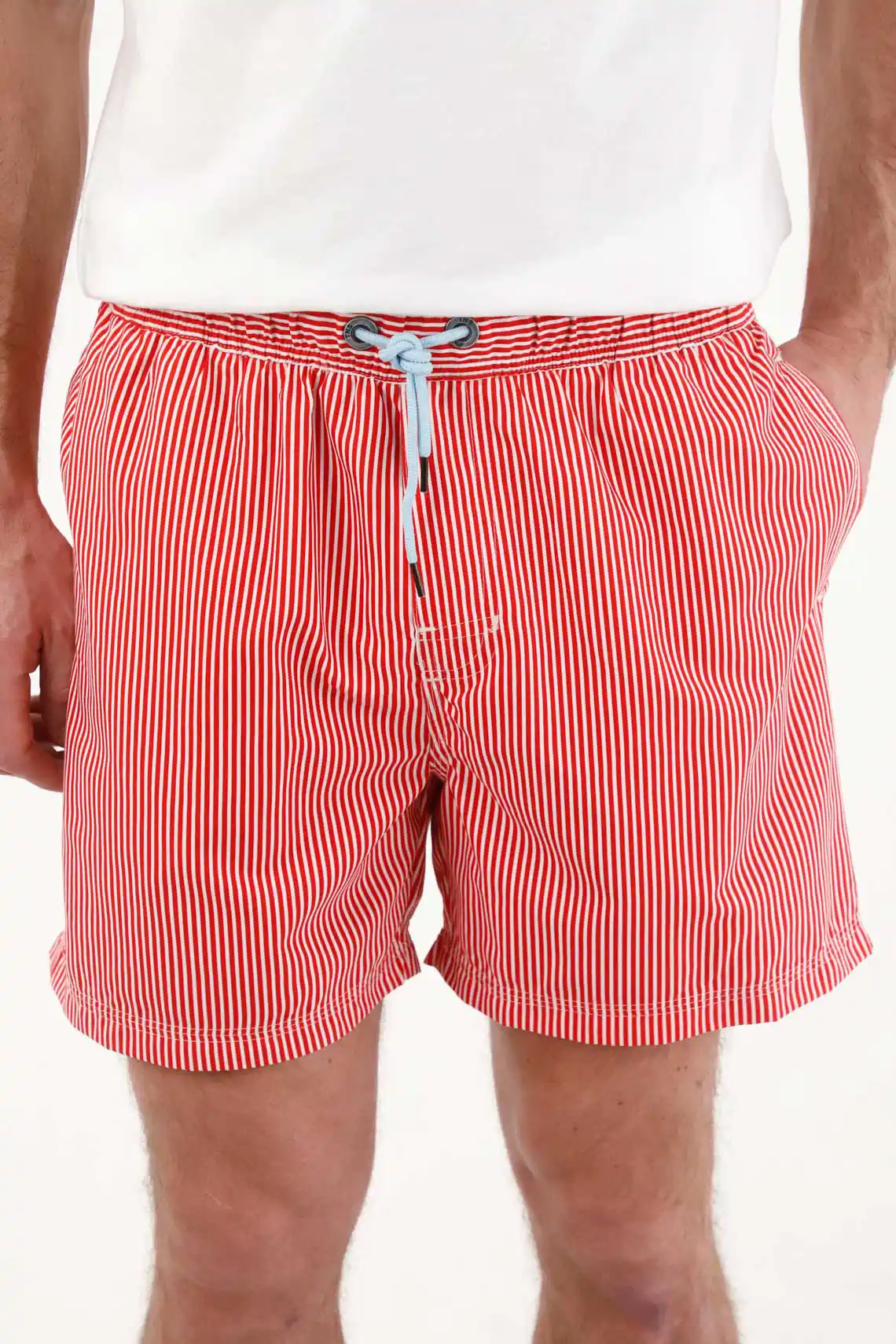 Men's tennis swimwear, lightweight printed flat shorts