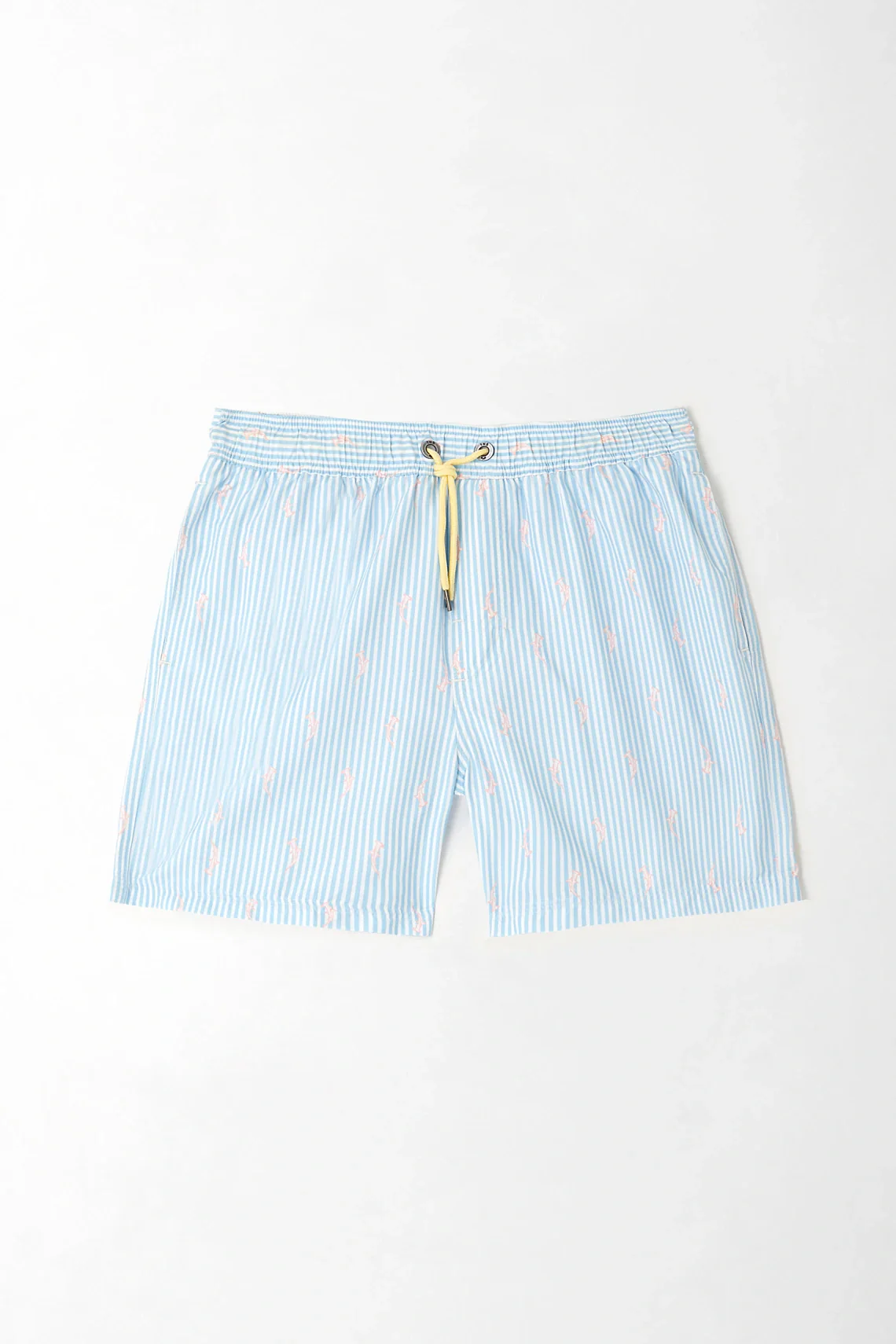 Pantaloneta de rayas y tiburones para hombre