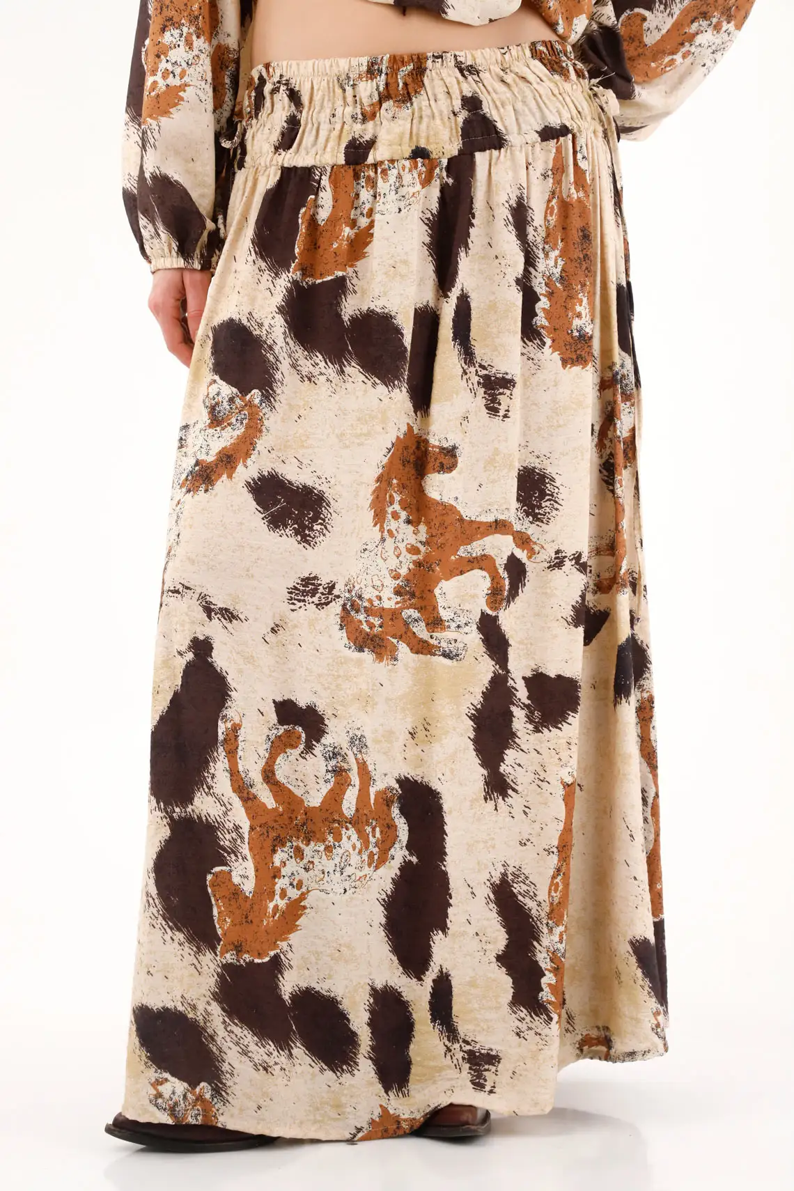 Long Printed Skirt for Women - Image 2