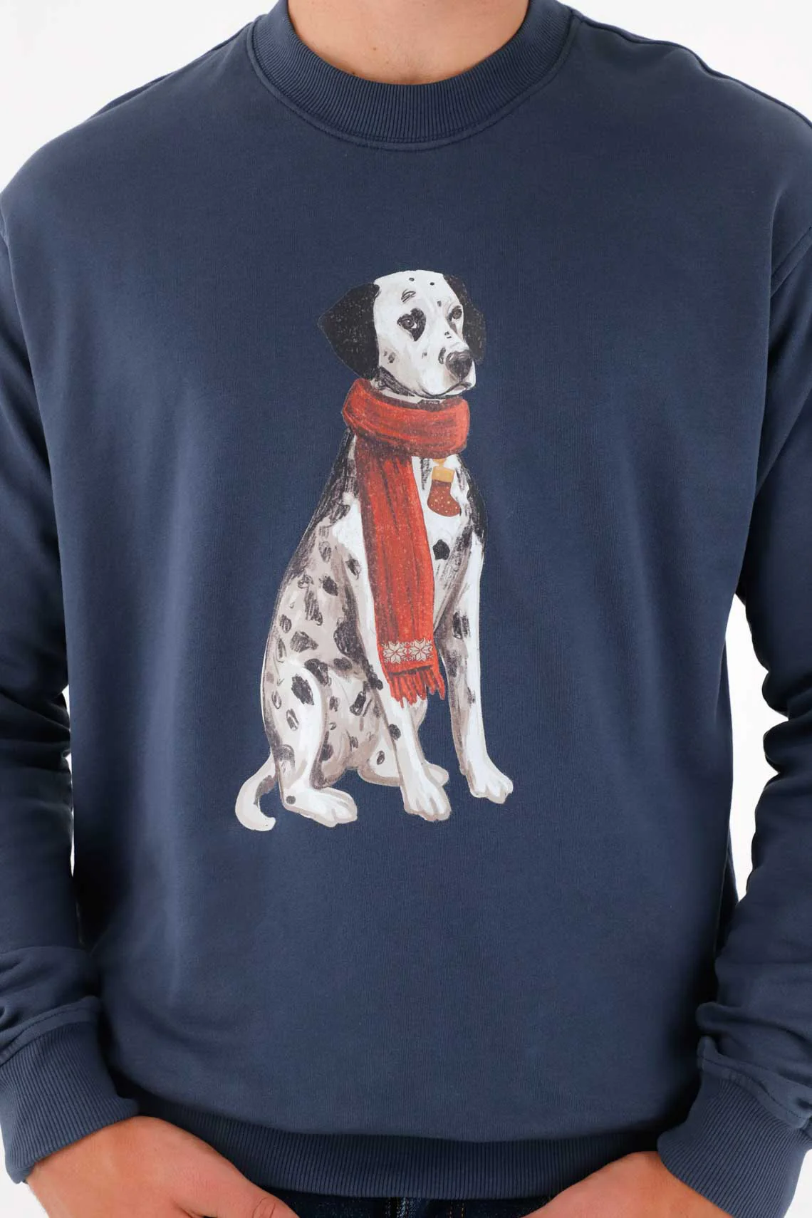 Sweatshirt with Christmas Print for Men - Image 2