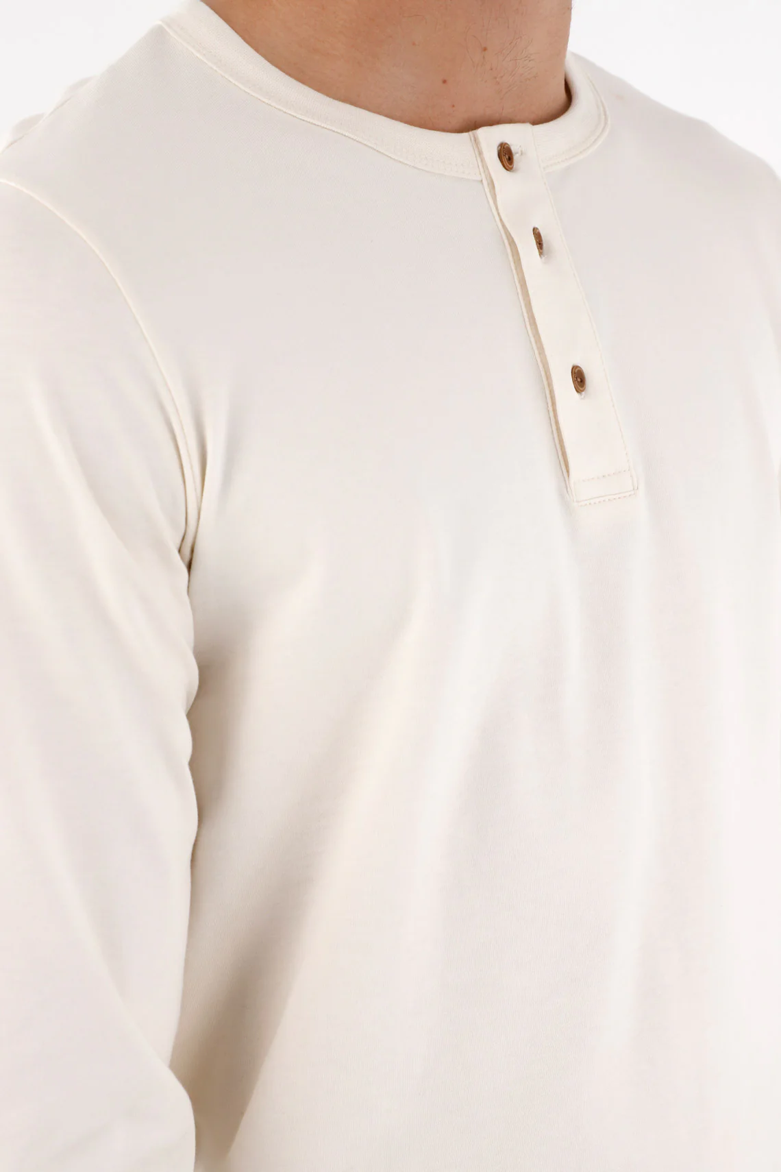 Off-White Long Sleeve T-Shirt for Men - Image 3