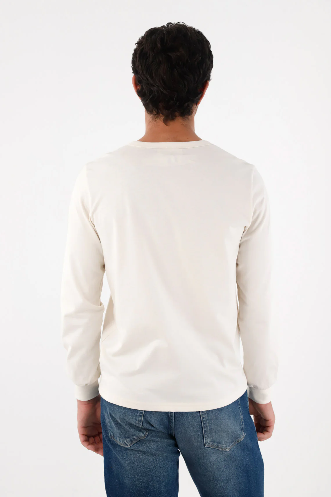 Off-White Long Sleeve T-Shirt for Men - Image 4