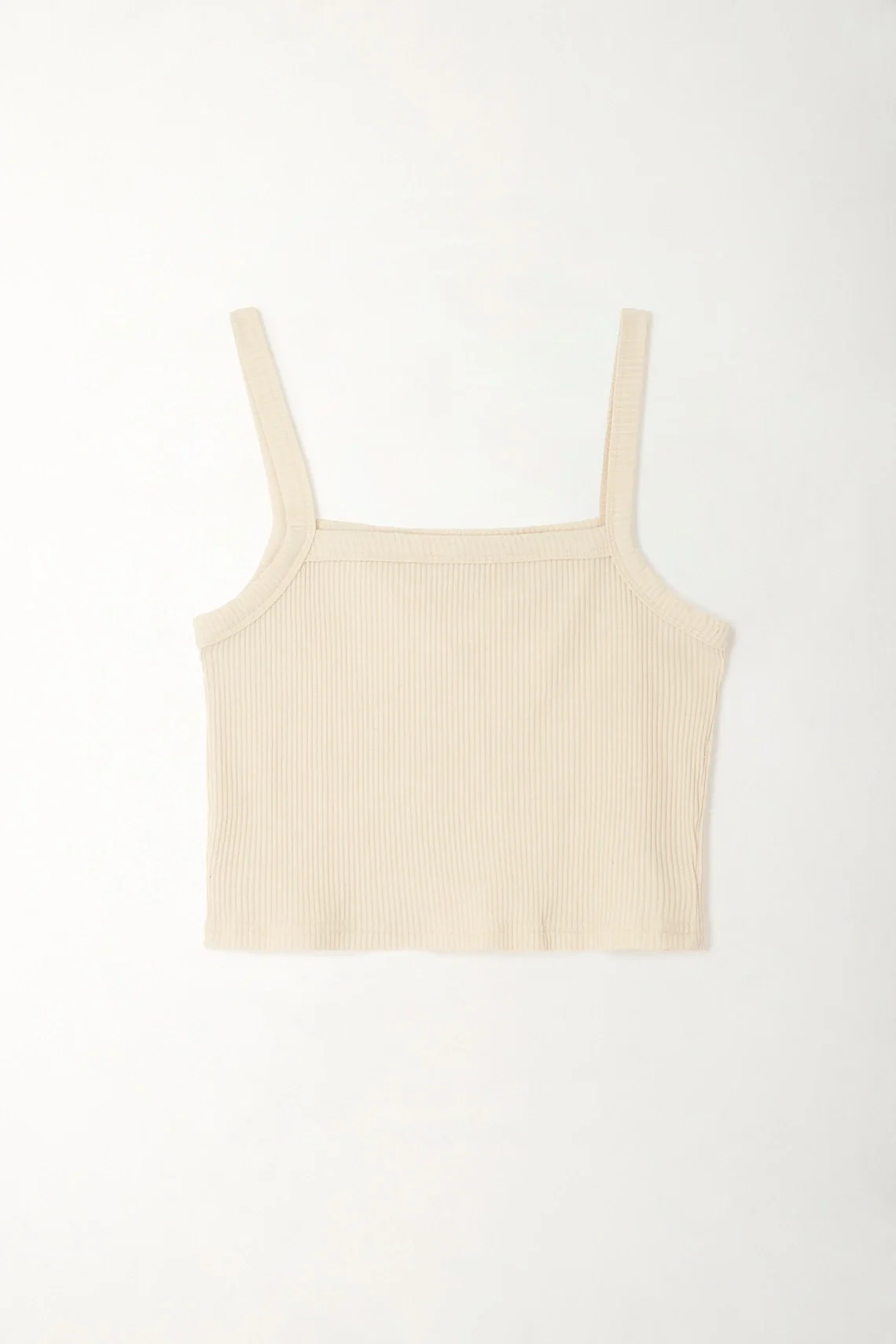 Raw Rib T-Shirt for Women