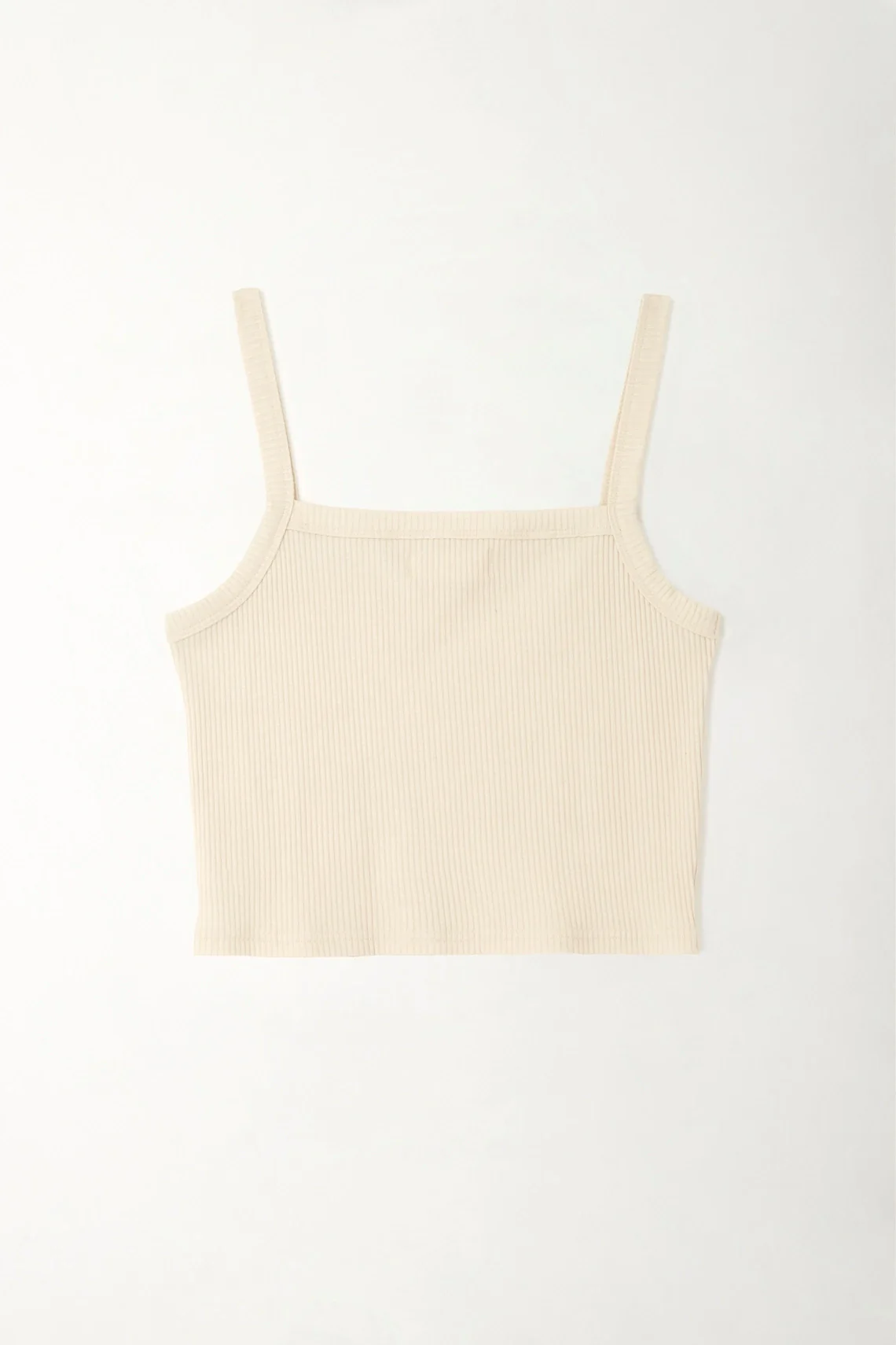 Raw Rib T-Shirt for Women - Image 5