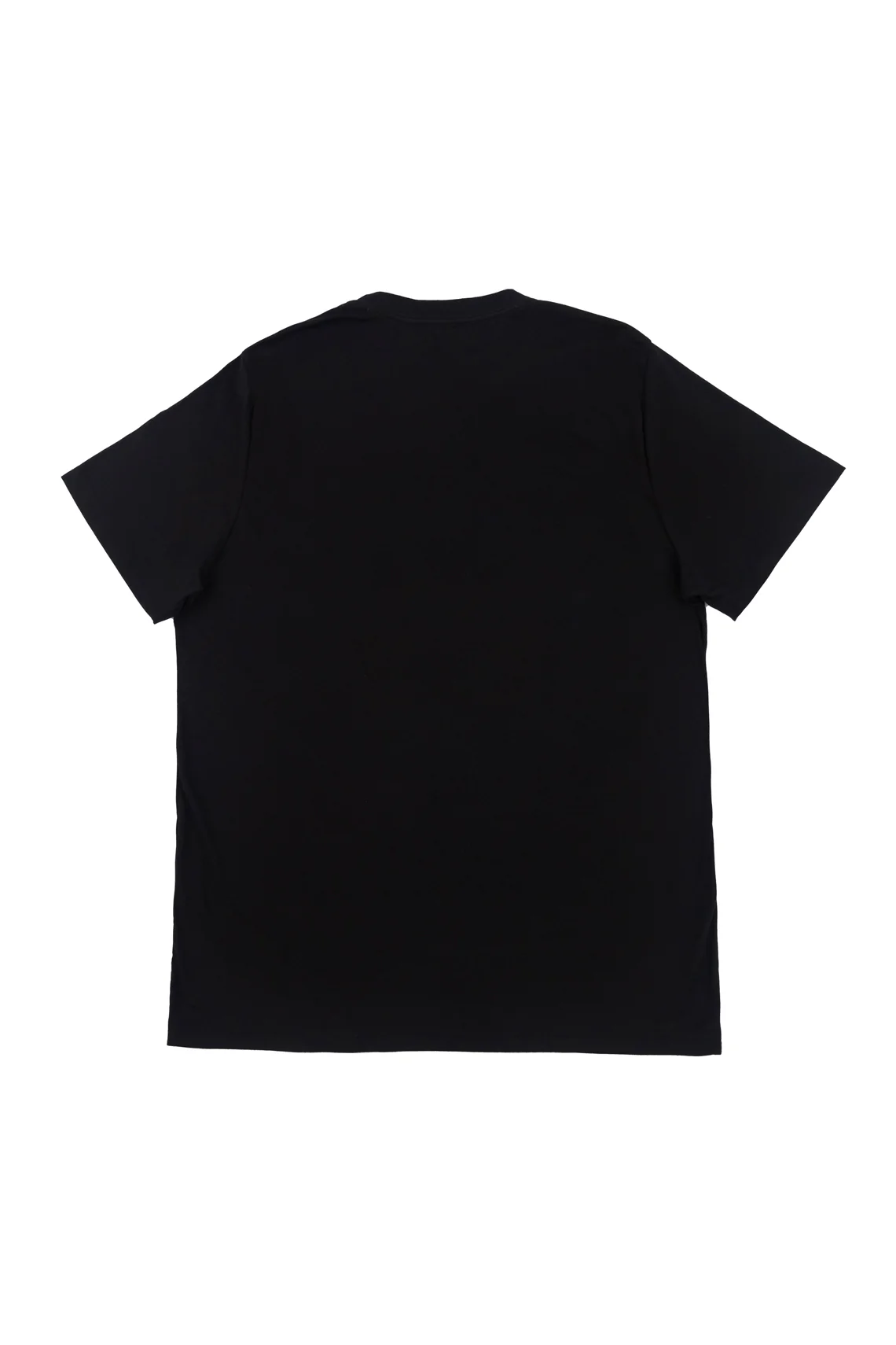 Men's Black Crew neck T-Shirt - Image 2