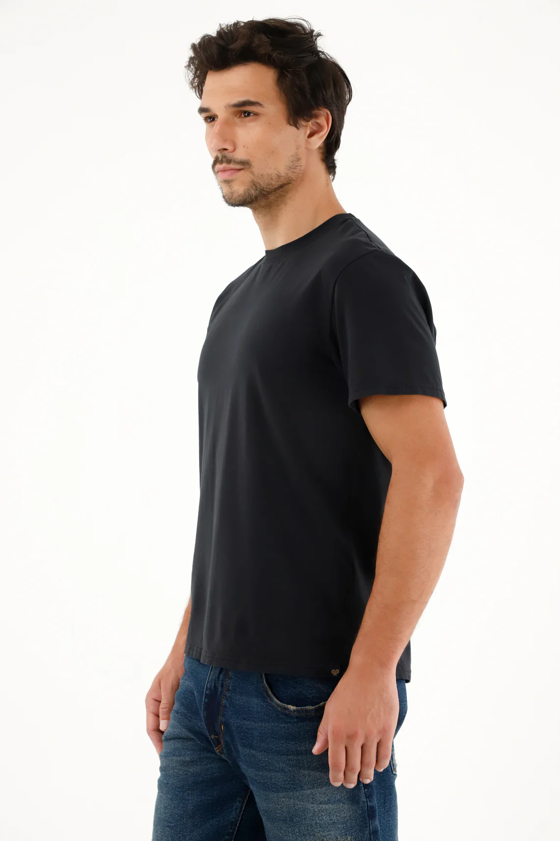 Men's Black Short Sleeve T-Shirt - Image 2
