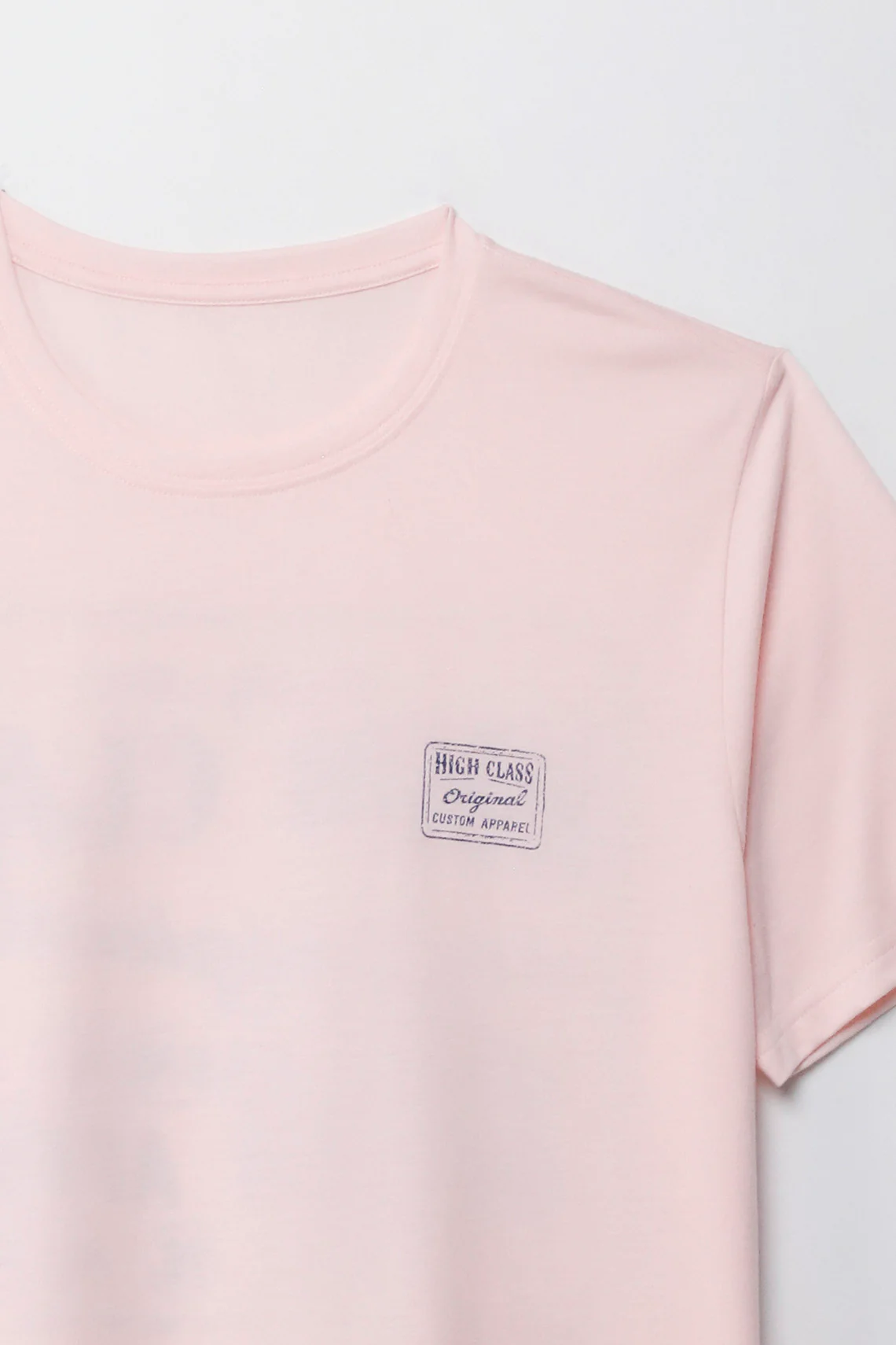 Men's Pink Short Sleeve Printed T-Shirt - Image 3
