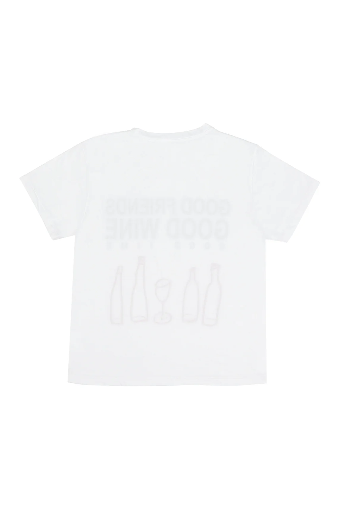 Women's Printed White T-Shirt - Image 2
