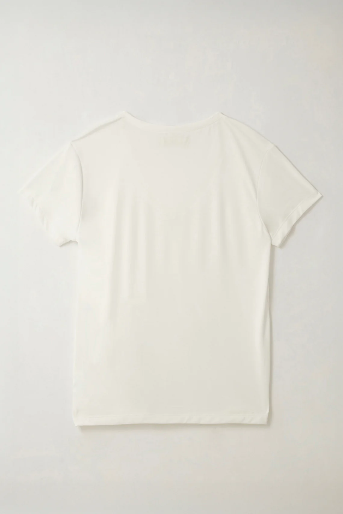 Women's Cream V-Neck T-Shirt - Image 2