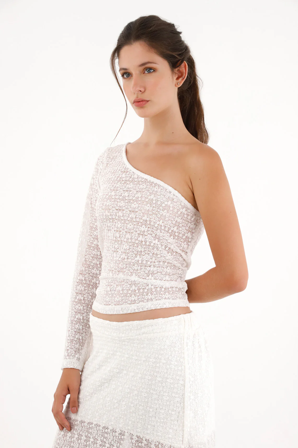Women's Off-Shoulder Cream Blouse - Image 2