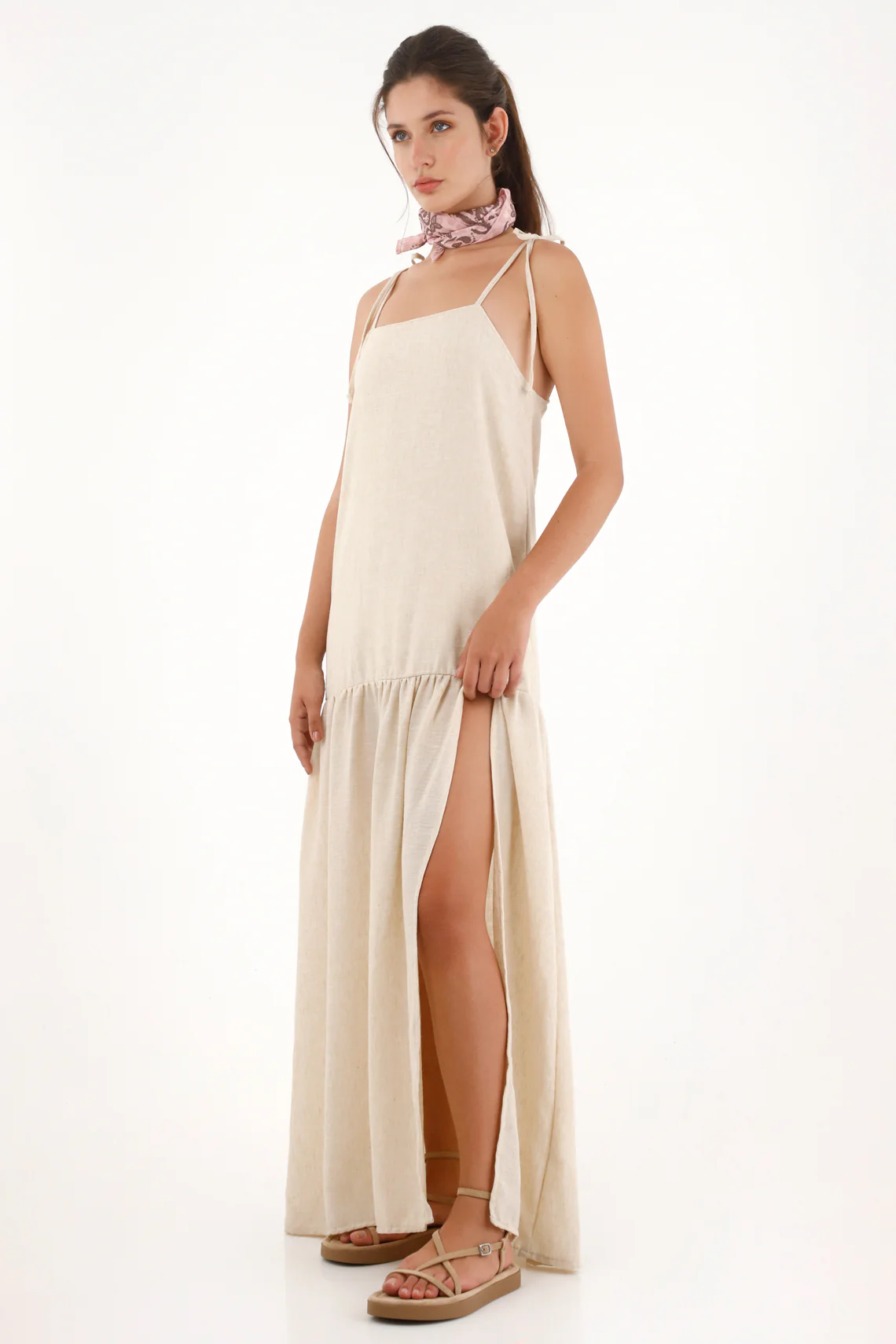 Women's Long Crudo Strap Dress