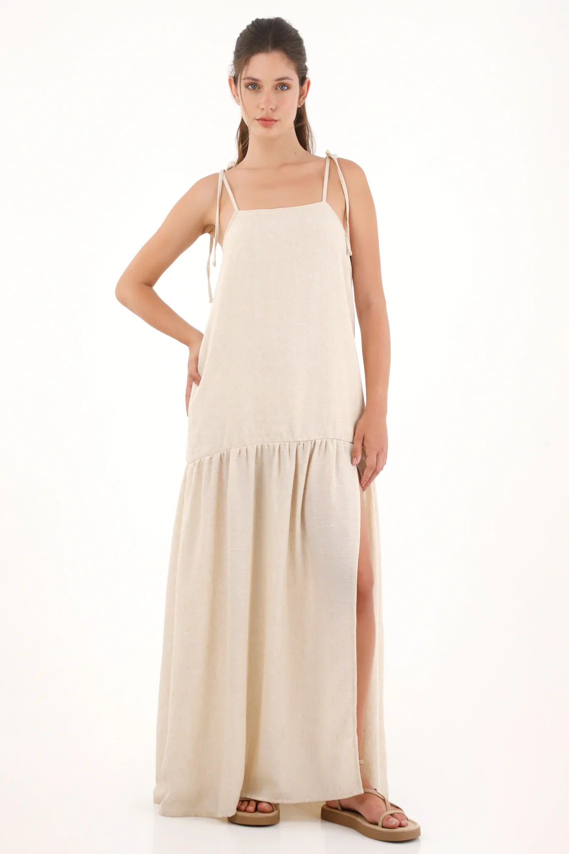 Women's Long Crudo Strap Dress - Image 2